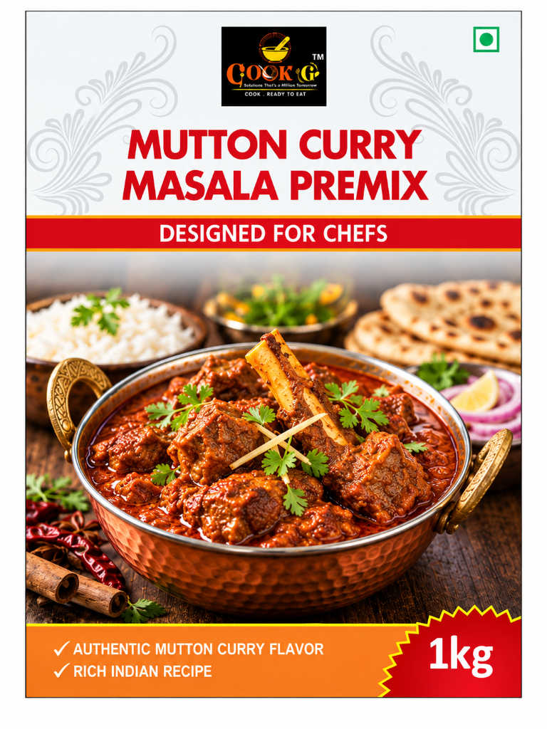 Cook G Mutton Curry Masala Premix pack