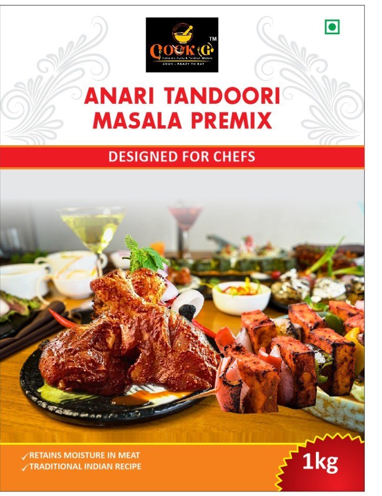 Cook G Anari Tandoori Masala Premix pack